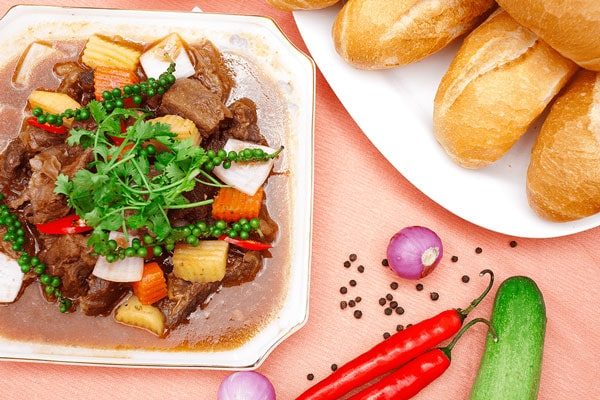 cách nấu bò sốt vang