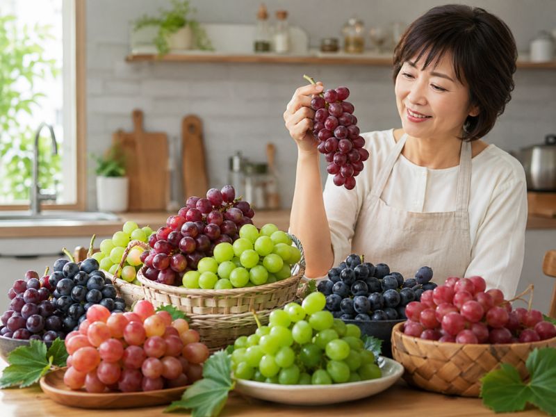 Các loại nho nhập khẩu thượng hạng nên thử một lần